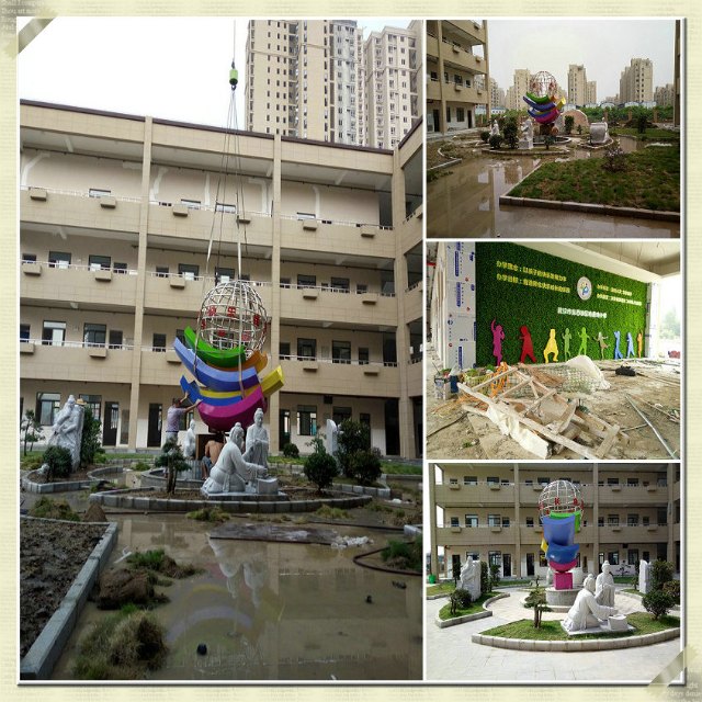 武漢柏景灣小學(xué)項目雕塑